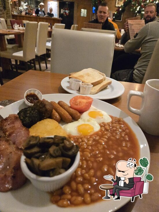 A generous Full Irish breakfast at Tony’s Bistro in Cork